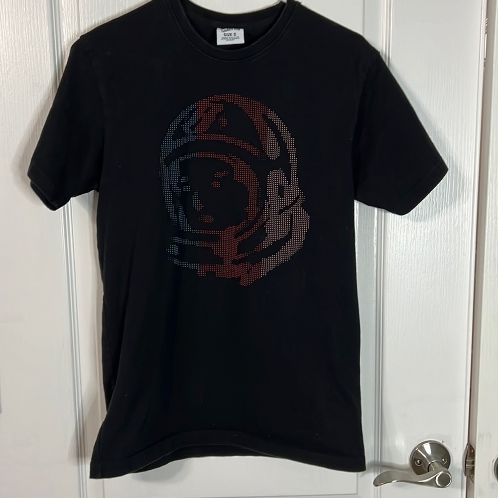 Billionaire Boys Club, Astronaut head, Size small, Black men's t- shirt